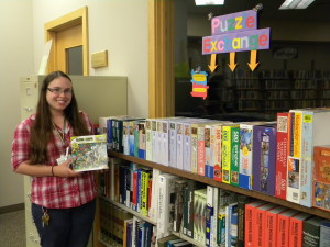 Free puzzle exchange underway at the library