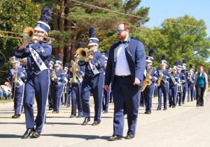 Clinton High School band participates in annual parade