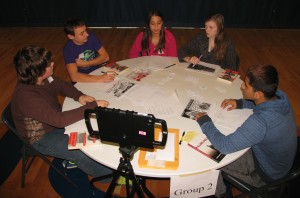 Freshman students participate in ‘Collaborative Conversations’