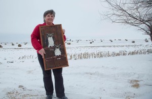 Searching for photos of Robert Jensen, owl paintings