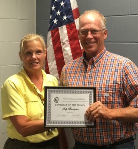 School district names Staff Member of the Month of August: Sally Barrington