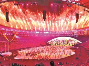 Brodhead family attends Olympics in Rio