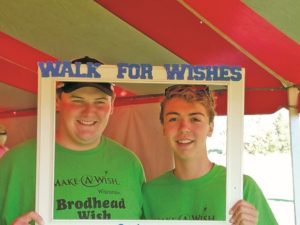 Brodhead seniors walk for Make-A-Wish