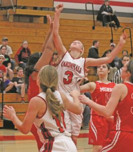 Lady Cards fall to Monroe in season opener