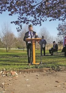 Huey helicopter dedicated as part of Green County Veterans Memorial Park Project