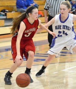 Lady Cardinals beat Evansville, 47-44