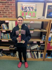 Middle school holds annual spelling bee – Emaleigh McNeece crowned the winner