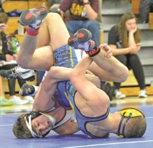 Wrestlers finish fifth in conference meet