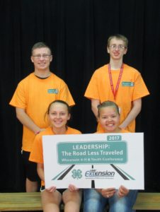 Green County 4-Hers attend conference at UW-Madison