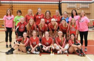 Cardinals volleyball earn second at Saturday Invite