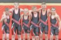 Pictured here are the 6 state qualifiers from the Brodhead Youth Wrestling Team. Participants  qualify for this event by placing in the top two in their respec-tive age and weight division at any of the eight qualifier tournaments which were held on March 17, 2018.
Left to right) Jacob Lohmar, Karson Miller, Marcus McIntyre, Brooks Malkow, Clayton Elliott, and Joe Lohmar.