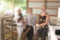 Rock Fair sisters with calf and goat CUTLINE
TONY ENDS PHOTO The Independent-Register

Sisters Presleigh and Delaney Arnold, both active in Brodhead FFA, pose their Rock County 4-H Fair en-tries, a crossbred calf and a Nubian dairy goat wheth-er, last week in Janesville.