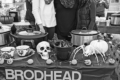 MICHELE BENESH PHOTO The Independent-Register
Kirsten Fish, Aimee Fish, and Megan Weis serve chili at the Brodhead Education Association booth during AutumnFest this past weekend.