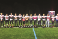 BECKY MALKOW PHOTO The Independent-Register
The Cardinals seniors took the field for the final time on Friday at McFarland.  They are pictured here from left:  Dawson Van Wyhe (14), Husain Madgedy (42), Matt Mordhorst (53), Quinton Kammerer (12), Lucas Stephenson (7), Jacob Wilson (51), Seth Allen (21), Jeffery Williams (34), Jeremiah Darwin (24), Jacob Mahlkuch (75), Nick Noonan (53), Jon Elsner (61), Theo Policastro (49), and Austin Southall (66).