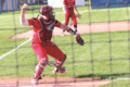 BECKY MALKOW PHOTO Independent Register
Cardinals catcher Jake Miller throws down to second.