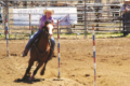 COURTESY PHOTO Independent Register
Rayelynn Johnson a sixth grade student at Brodhead Middle School has earned a position on the state/provincial National Junior High rodeo team.