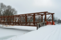 MARY HOOKHAM The Independent-Register
	The Pearl Island bridge was finished in 2019 but still awaits a roof to make it a covered bridge. Recently, a clerical error was discovered with the Pearl Island account, so funding for the roof remains unclear.