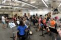 PHOTO SUBMITTED The Independent-Register
	Musicians of all ages gather weekly in the Brodhead High School band room to rehearse for the annual Brodhead Community Band concert. The concert is set for 6 p.m. Sunday, Aug. 15, in Veterans Park.