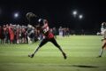 BECKY MALKOW The Independent-Register
	Aidyn Vondra brings in a pass for a touchdown dur-ing last Friday’s home game against Richland Center.  The Cardinals are 11-0 this season, following a 7-0 a spring season