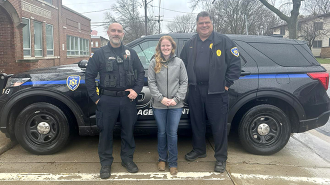 Rep. Schutt goes on police ride-along